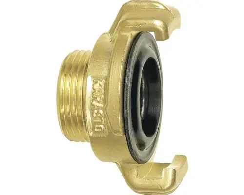 Gewindestück Messing, Außengewinde 1 1/2"