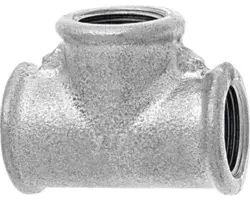 Temperguss T-Stück 1 1/4"