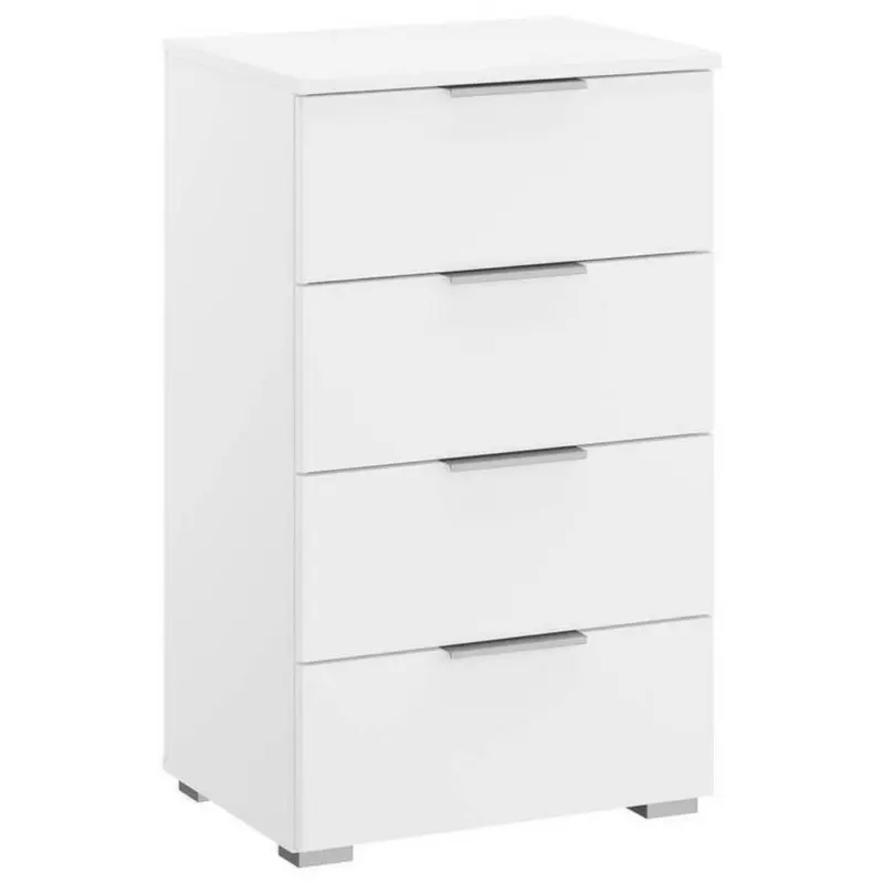 Nachtk&auml;stchen in Wei&szlig;