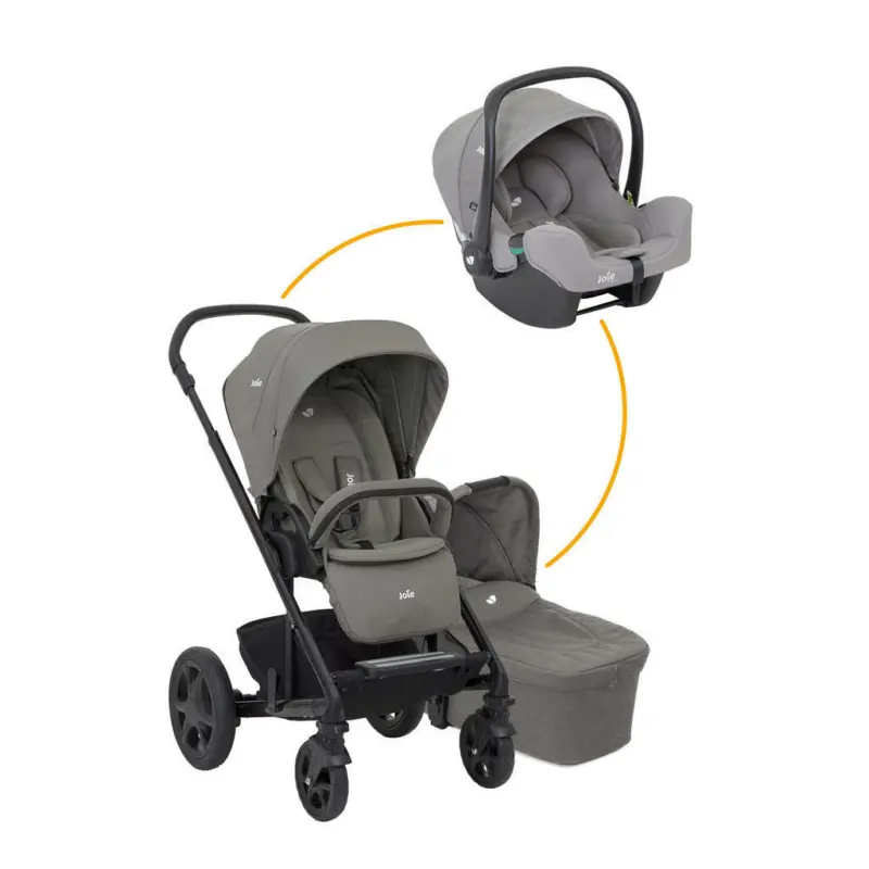 Kinderwagenset Chrome DLX Trio
