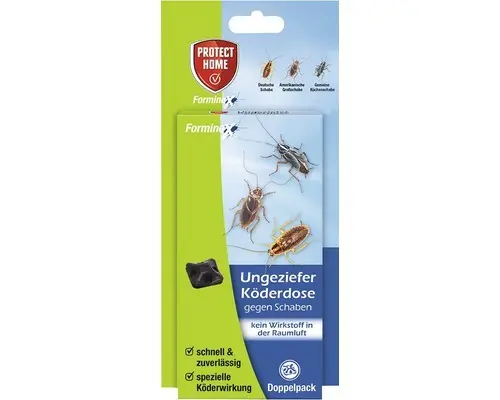 Ungezieferköderdose Blattanex Protect Home, 2er Pack