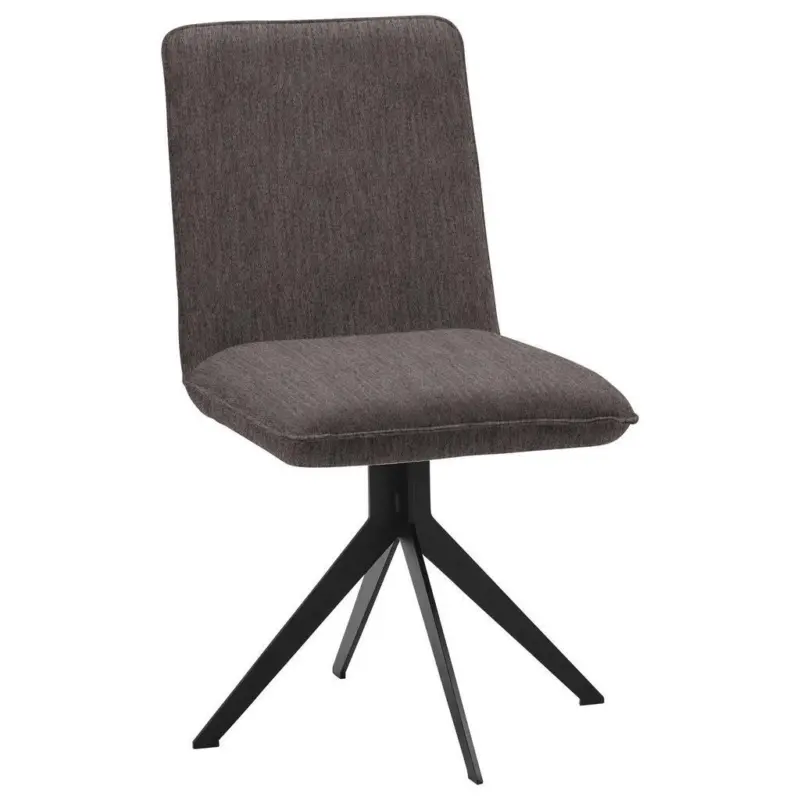 Stuhl in Stahl Webstoff