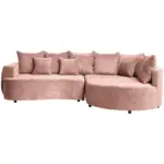 XXXLutz Lauterach - Ihr Möbelhaus bei Bregenz Ecksofa in Chenille Rosa