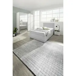 Boxspringbett 120/200 cm in Hellgrau