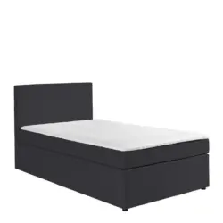 Boxspringbett 120/200 cm in Anthrazit
