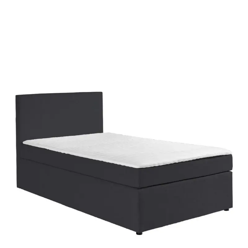 Boxspringbett 120/200 cm in Anthrazit