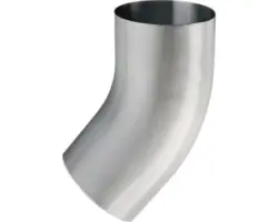 Zambelli Fallrohrbogen Zink rund 40° NW 100 mm