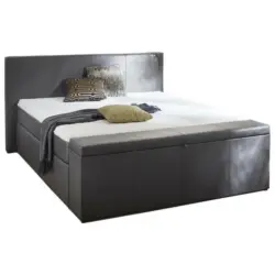 Boxspringbett 180/200 cm in Anthrazit