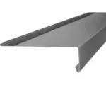 Hornbach Zambelli Traufblech Titanzink mit Falz 2000 x 180 x 0,7 mm