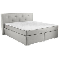 Boxspringbett 180/200 cm in Grau