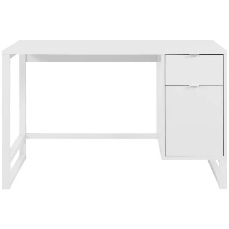 Schreibtisch 120/65/75 cm in Weiß