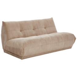 Sofaelement in Kord Taupe