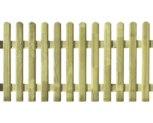 Vorgartenzaun Zaunelement Elba gerade 178x85 cm kesseldruckimprägniert