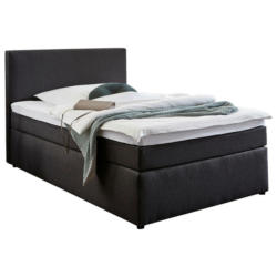 Boxspringbett 120/200 cm in Schwarz