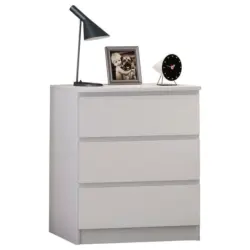 Nachtkästchen in Weiß