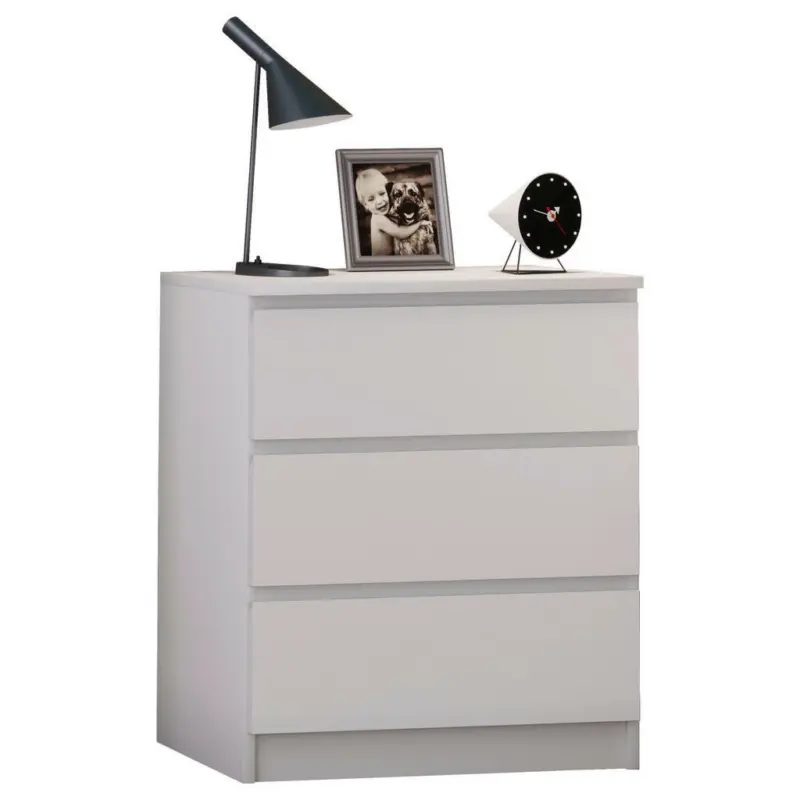 Nachtkästchen in Weiß