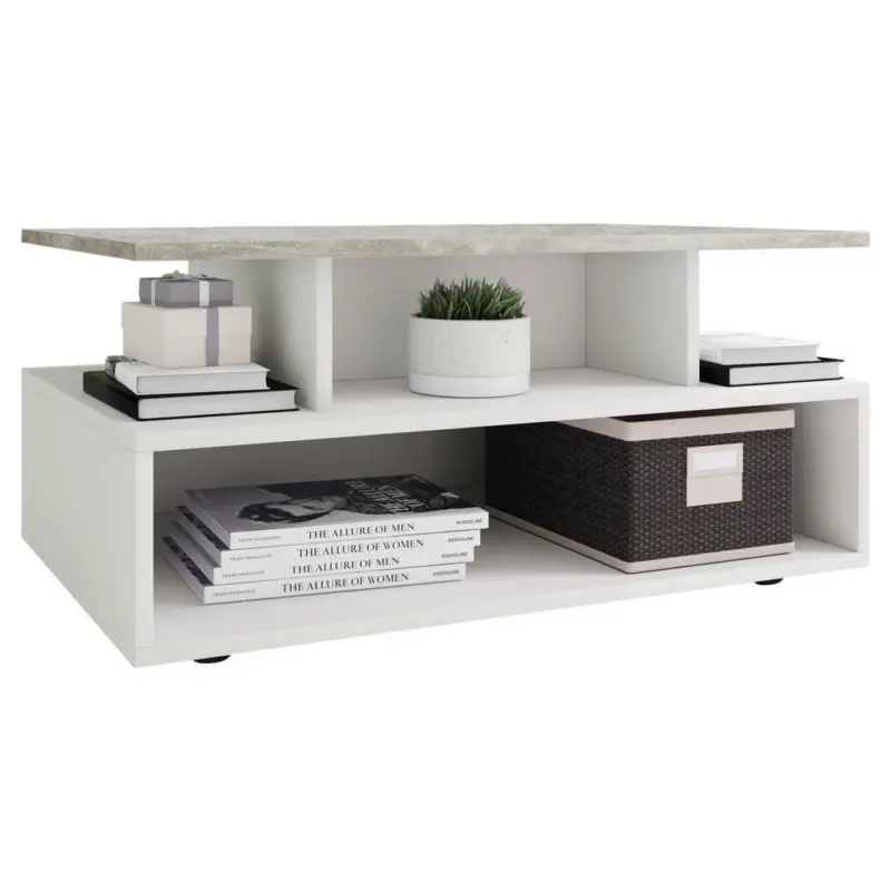 Couchtisch in Holzwerkstoff 80/50/40 cm