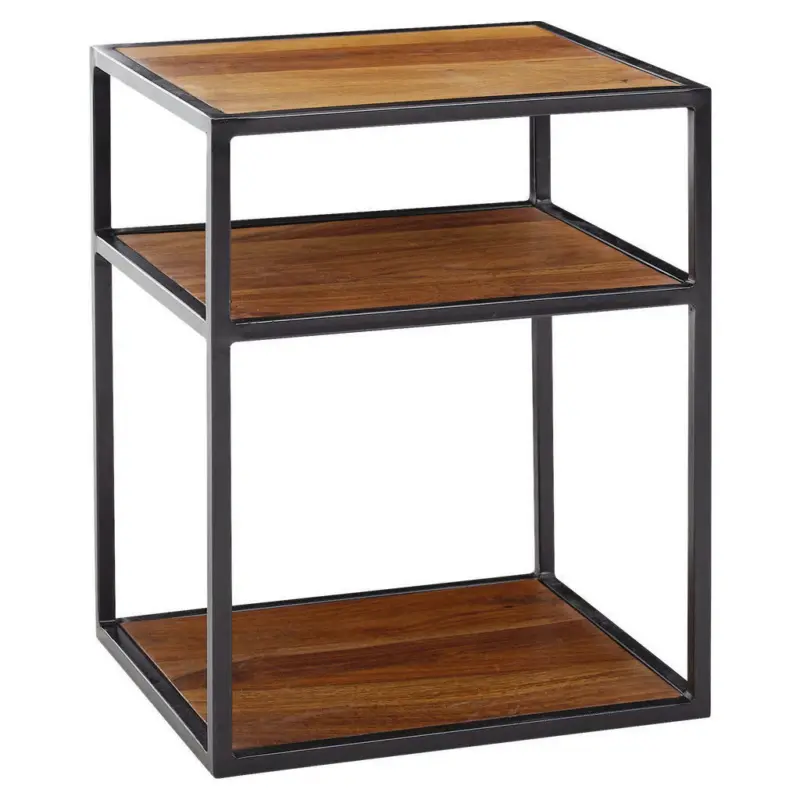 Nachttisch in massiv Sheesham Sheeshamfarben