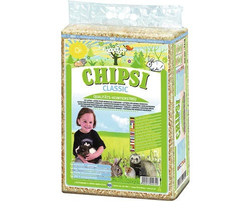 Heimtierstreu Chipsi, 60 Liter