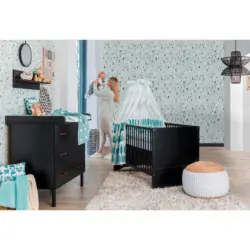 Babyzimmer Melody black
