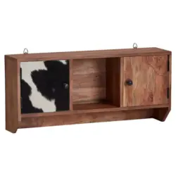 Küchenregal 80/36/17 cm in Akaziefarben