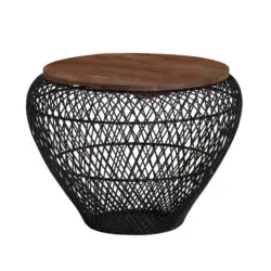 Couchtisch in Holz 60/60/45 cm