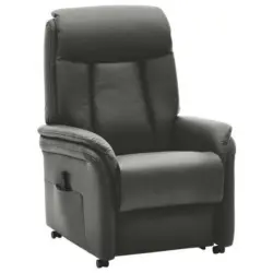 Fernsehsessel 1-Motorisch in Anthrazit