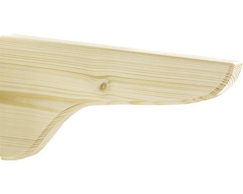 Holzkonsole Basic 195 mm Fichte natur