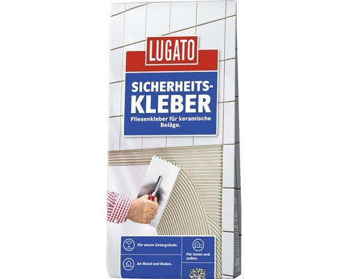 Lugato Fliesenkleber Sicherheitskleber Standard C1T 5 kg