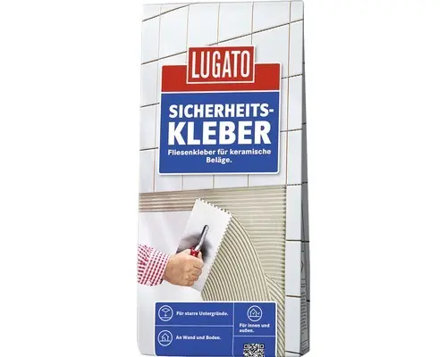 Lugato Fliesenkleber Sicherheitskleber Standard C1T 5 kg