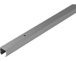 Hornbach Laufprofil SlideLine 55 zum Aufschrauben, 2000 mm, Aluminium silber eloxiert