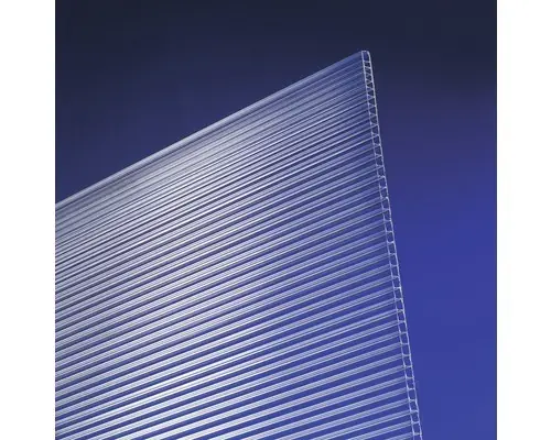 Gutta Polycarbonat Hohlkammerplatte/Stegplatte klar 6,35-6 3000 x 1050 x 6 mm