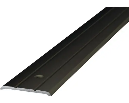 Übergangsprofil Alu bronze gelocht 25 x 1000 mm