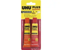 UHU 2-komponenten-Kleber plus sofortfest 35 g Spritze