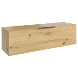 Hängeelement in Schwarz, Eichefarben