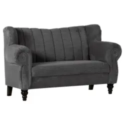 Sofa in Cord Dunkelgrau