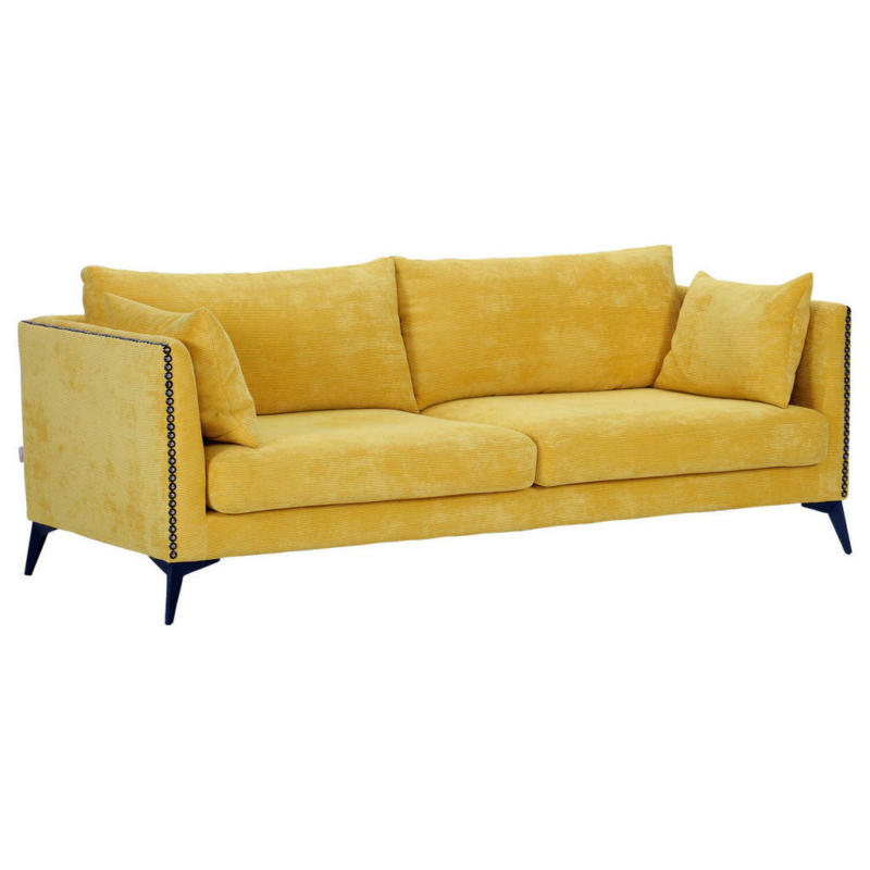 Sofa in Kord Gelb