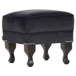 Hocker in Textil Anthrazit