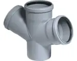 Hornbach HT-DA Doppelabzweig 87° DN 90/90/90 mm