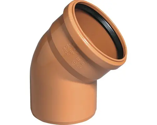 KG Bogen 15° DN 250 mm