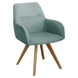 Armlehnstuhl in Webstoff