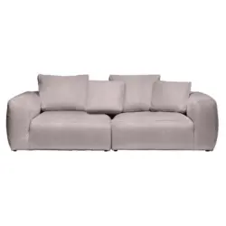 Bigsofa in Samt Beere