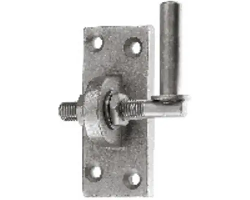 Laden- und Torband Kloben Alberts 45 x 105 x galvanisch gelb verzinkt