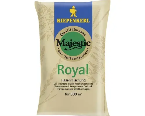 Rasensamen Kiepenkerl Majestic Royal 10 kg / 500 m²