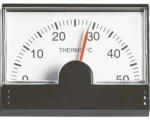 Hornbach Thermometer Analog TFA Kunststoff schwarz für Auto zum kleben