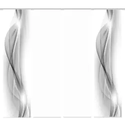 Flächenvorhang Neblana, 4-Tlg. in Grau blickdicht