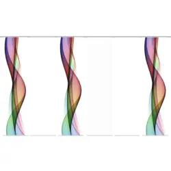 Flächenvorhang Neblana, 6-Tlg. in Multicolor blickdicht