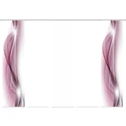 Flächenvorhang Neblana, 5-Tlg. in Rot blickdicht