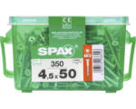 Hornbach Spax Universalschraube Senkkopf Stahl gehärtet T 20, Holz-Teilgewinde 4,5x50 mm, 350 Stück