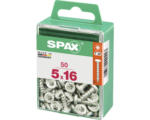 Hornbach Spax Universalschraube T 20, Halbrundkopf, 5x16 mm, 50 Stück